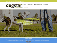 Tablet Screenshot of dogstar.es